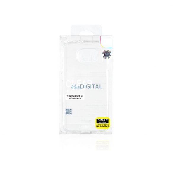 Husa din spate pentru iPhone 15 (6.1"), transparenta, Mercury Clear Jelly