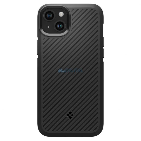 Carcasa spate iPhone 15 (6.1"), carcasa TPU, neagra, Spigen Core Armor