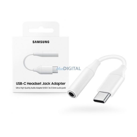 Tip C - Adaptor audio mufă jack de 3,5 mm, din fabrică, alb, Samsung (EE-UC10JUWEGUS)