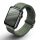 Apple Watch 4/5/6/7/SE, curea ceas inteligent, verde, împletit, 42/44/45 mm, UNIQ