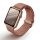 Apple Watch 4/5/6/7/SE, curea ceas inteligent, roz, împletit, 42/44/45mm, UNIQ