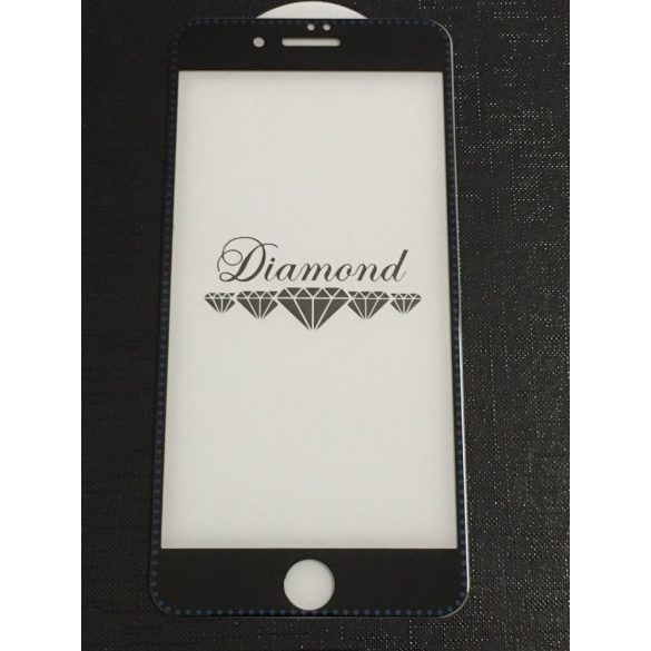 Diamond iPhone 7 / 8 / SE 2020 / SE 2022 (4,7") folie de sticlă frontală 3D negru-albastru