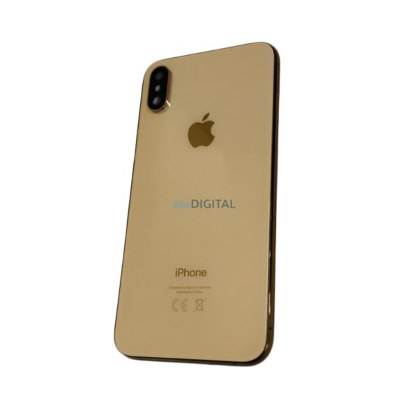 iPhone XS (5.8") Husă spate, cameră cu obiectiv / sim tray, Husă baterie, auriu, calitate AAA+