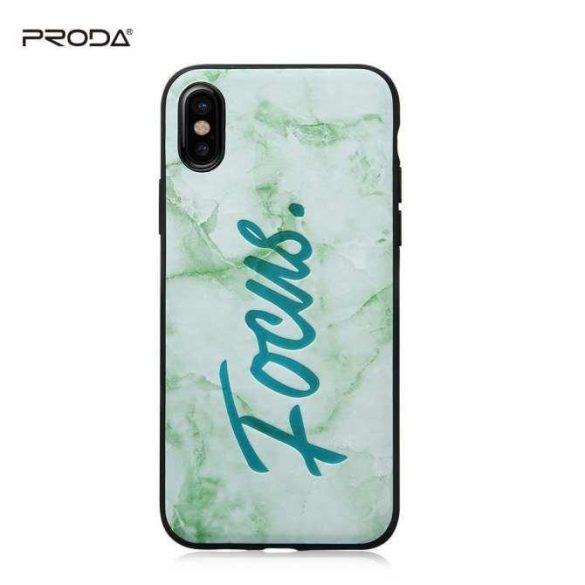 Carcasă din plastic dur verde Remax Proda iPhone X XS (5,8")