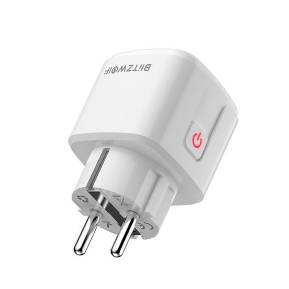 Priză inteligentă WiFi Zigbee 3.0, cu contor de consum, 220V / 16A, alb, Blitzwolf BW-SHP15