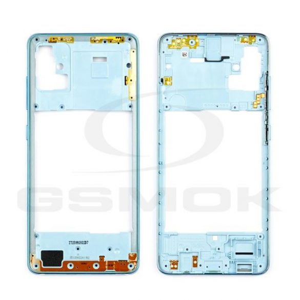 Husa mijlocie Samsung A515 Galaxy A51 Albastru Gh98-45033C Service Pack Original