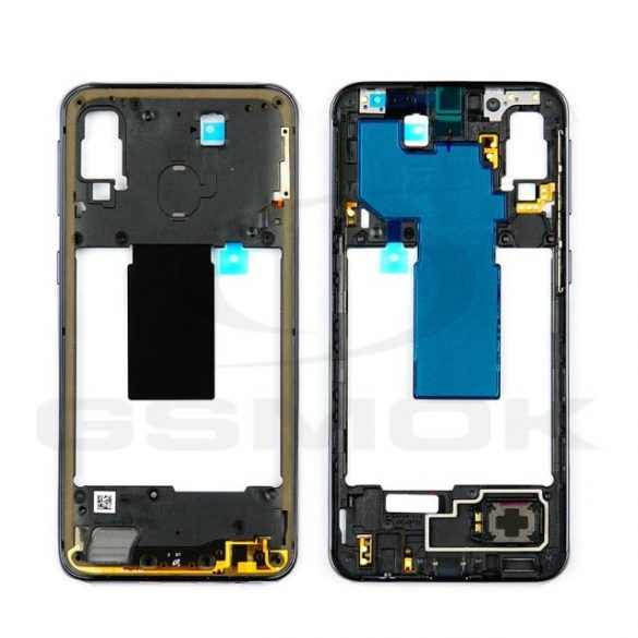 Husa mijlocie Samsung A405 Galaxy A40 Neagra Gh97-22974A Service Pack Original