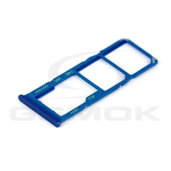 Suport pentru card dual sim și card de memorie Samsung A125 A127 Galaxy A12 albastru Gh98-46124C [Original]