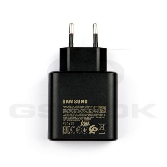 Încărcător de perete Samsung Gp-Ptu020Sofbq 45W Usb-C încărcare rapidă negru original vrac