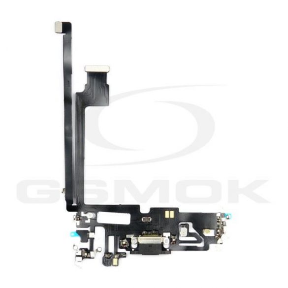 Flex Iphone 12 Pro Max Cu conector de încărcare și microfon negru