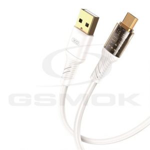 Cablu Usb La Micro 2.4A 1M Xo Clear Nb229 Alb