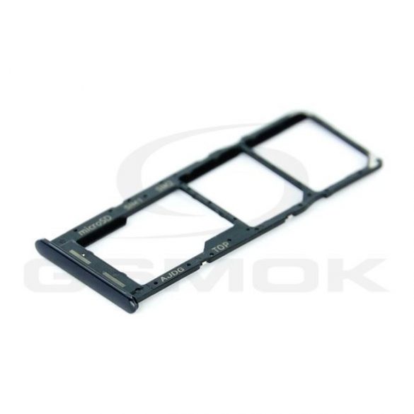 Suport card sim și card de memorie Samsung A047 Galaxy A0S negru Gh98-47703A [Original]