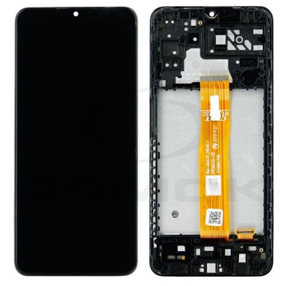 Lcd + Touch Pad complet Samsung A047 Galaxy A040S negru cu cadru