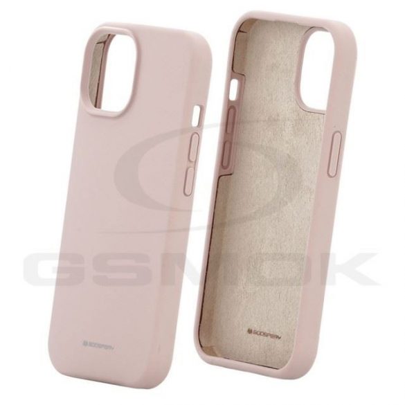 Husa din silicon Mercury Iphone 15 Pink Sand