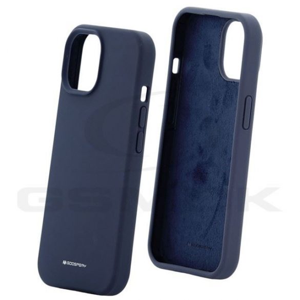 Husă din silicon Mercury Iphone 15 Navy