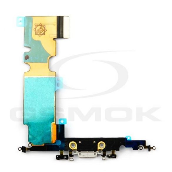 Flex Iphone 8 Plus cu conector de încărcare alb [Rmore]