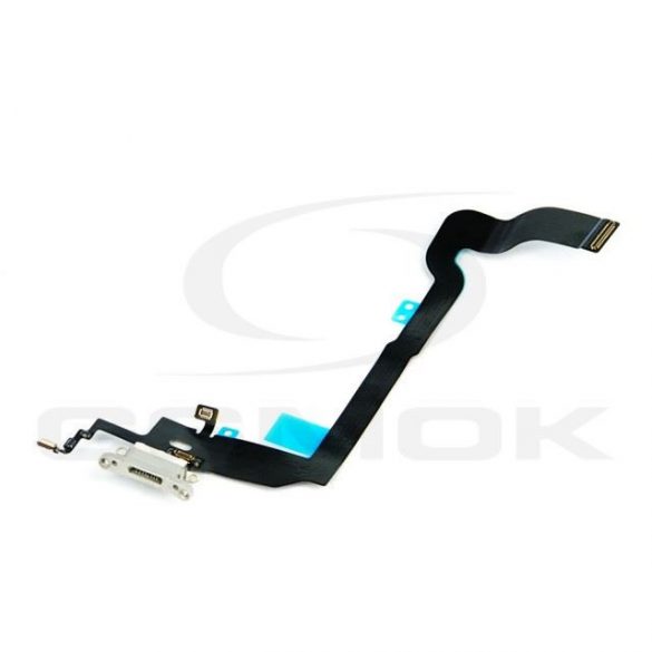 Flex Iphone X cu conector de încărcare alb [Rmore]