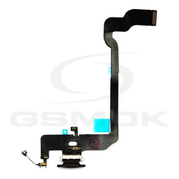 Flex Iphone Xs cu conector de încărcare negru [Rmore]