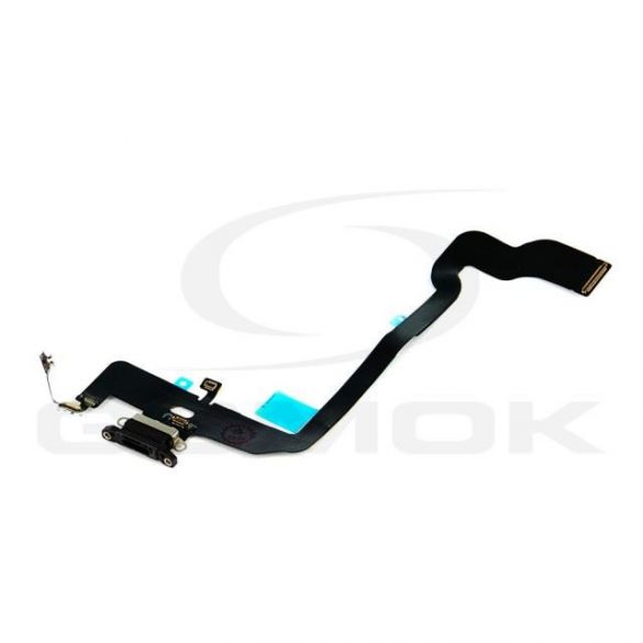 Flex Iphone Xs cu conector de încărcare negru [Rmore]