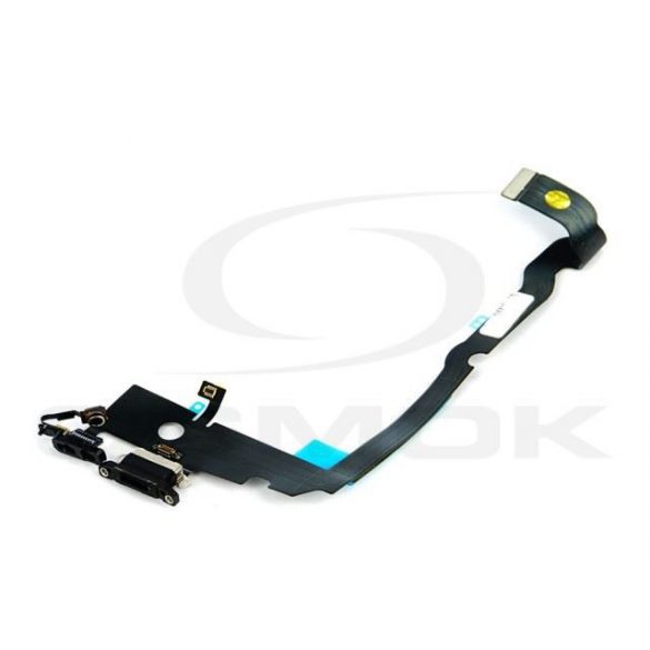 Flex Iphone Xs Max cu conector de încărcare negru [Rmore]