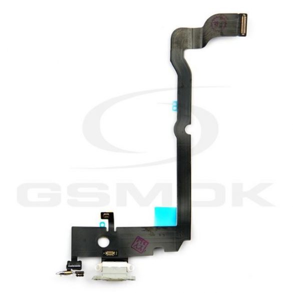 Flex Iphone Xs Max cu conector de încărcare alb [Rmore]