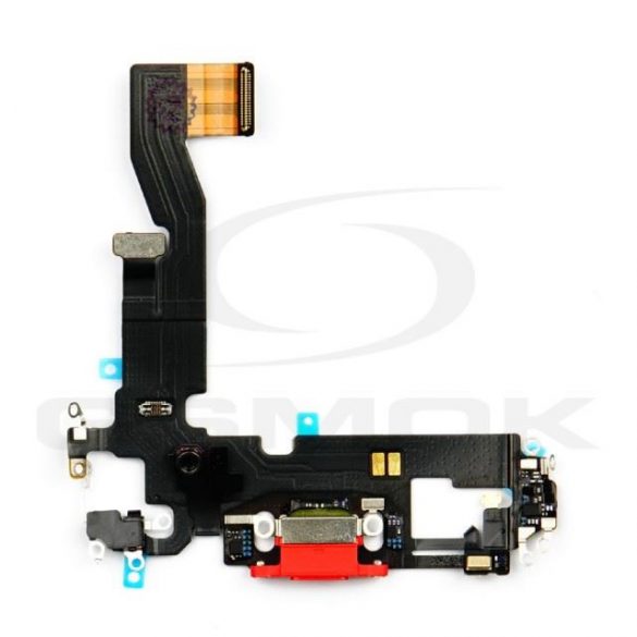 Flex Iphone 12 cu conector de încărcare roșu [Rmore]