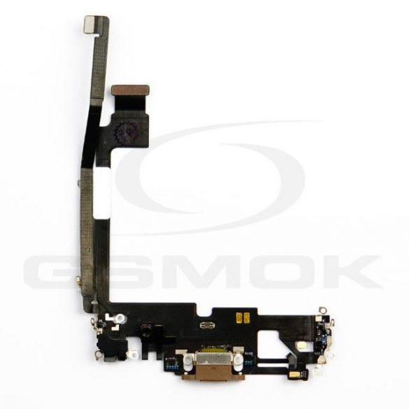 Flex Iphone 12 Pro Max cu conector de încărcare Gold [Rmore]