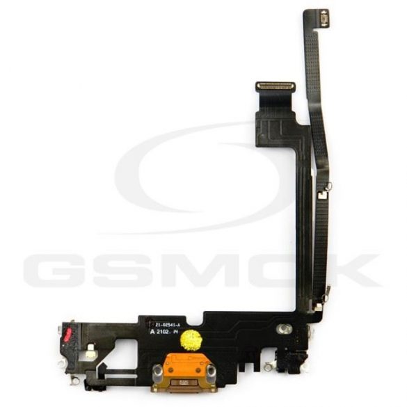 Flex Iphone 12 Pro Max cu conector de încărcare Gold [Rmore]