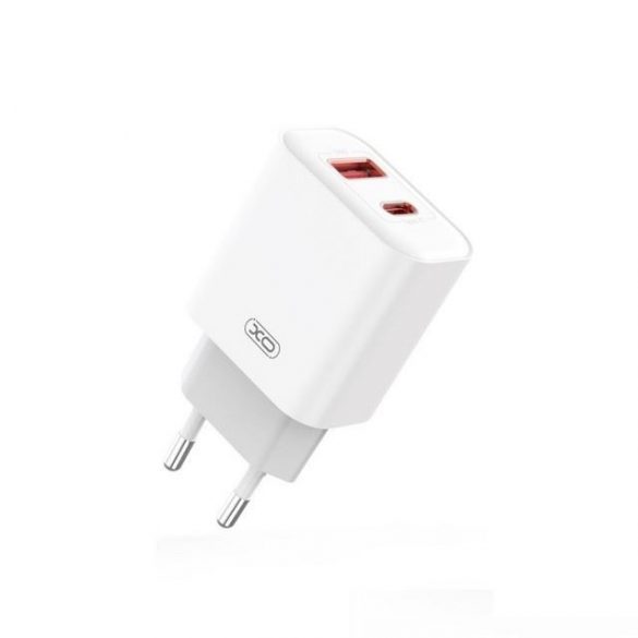 Incarcator de voiaj Xo Ce12 Usb Usb-C 20W 3A Qc 3.0 Pd 3.0 Alb