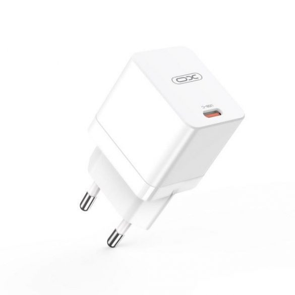 Incarcator de voiaj Xo Ce09 Pd 45W Usb-C + Cablu Usb-C la Lightning White