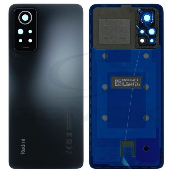 Carcasă capac baterie Xiaomi Redmi Note 12 Pro 4G Negru 5600040K6A00 Pachet de service original