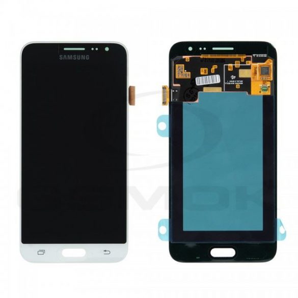 Lcd + Touch Pad Complet Samsung J320 Galaxy J3 2016 Alb Gh97-18414A, Gh97-18748A Service Pack Original