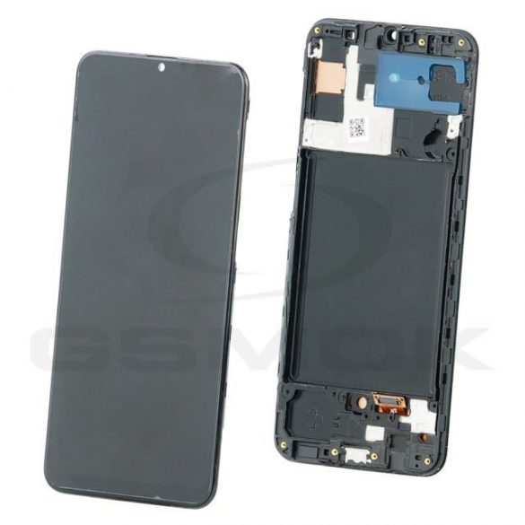 Lcd + Touch Pad Complet Samsung A307 Galaxy A30S Negru Cu Cadru [Incell]