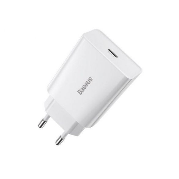 Încărcător de Voie Baseus Speed ​​Mini Usb-C 20W 3A Ccfs-Sn02 Alb