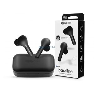 Căști stereo Bluetooth Boompods TWS v5.0 + carcasă de încărcare - Boompods TWS cu carcasă de încărcare - negru