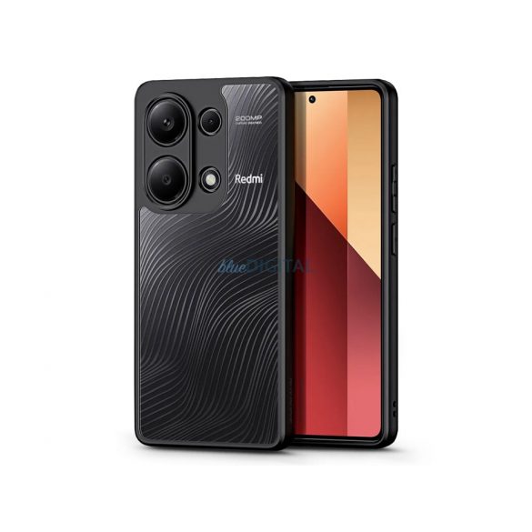 Husa din spate Xiaomi Redmi Note 13 Pro 4G/Poco M6 Pro 4G - Seria Dux Ducis Aimo - negru/transparent