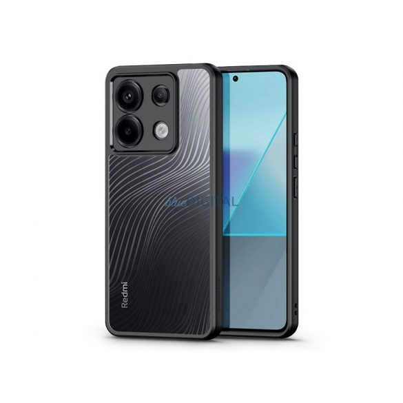 Husa din spate Xiaomi Redmi Note 13 Pro 5G/Poco X6 5G - Seria Dux Ducis Aimo - negru/transparent