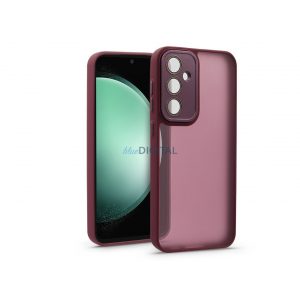 Husă din spate Samsung SM-S711 Galaxy S23 FE cu margine de protecție a camerei, sticlă de protecție a obiectivului - Variete - violet