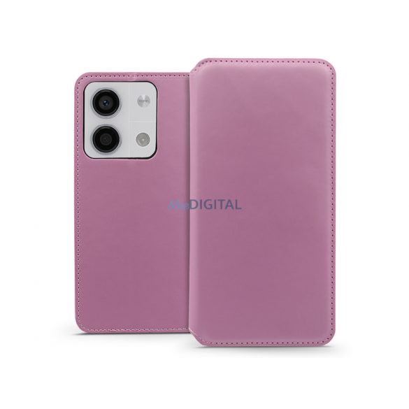 Husă cu deschidere laterală Xiaomi Redmi Note 13 5G - Flip Dual Pocket - roz