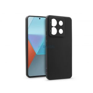 Husa din silicon pentru Xiaomi Redmi Note 13 Pro 5G/Poco X6 5G - Moale - neagra