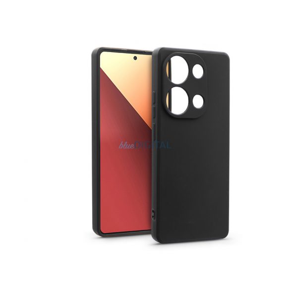 Husa din silicon pentru Xiaomi Redmi Note 13 Pro 4G/Poco M6 Pro 4G - moale - negru