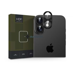 HOFI FullCam Pro+ Protecție obiectiv cameră + protecție cameră din aluminiu - Apple iPhone 16/16 Plus - negru