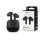 Căști stereo Bluetooth Boompods TWS v5.0 + carcasă de încărcare - Boompods Bassline Hush TWS cu carcasă de încărcare - negru