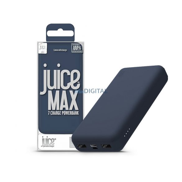 Baterie externă portabilă Juice / power bank - 20.000 mAh - Juice ECO MAX - 2xUSB + Type-C - albastru