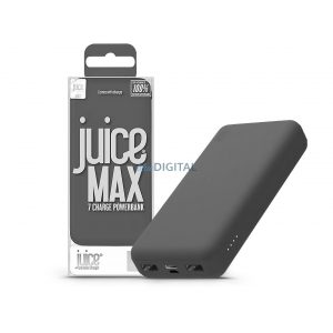 Baterie externă portabilă Juice / power bank - 20.000 mAh - Juice ECO MAX - 2xUSB + Type-C - gri