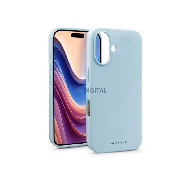 Carcasă din silicon Roar Cloud Skin - Apple iPhone 16 Plus - Albastru