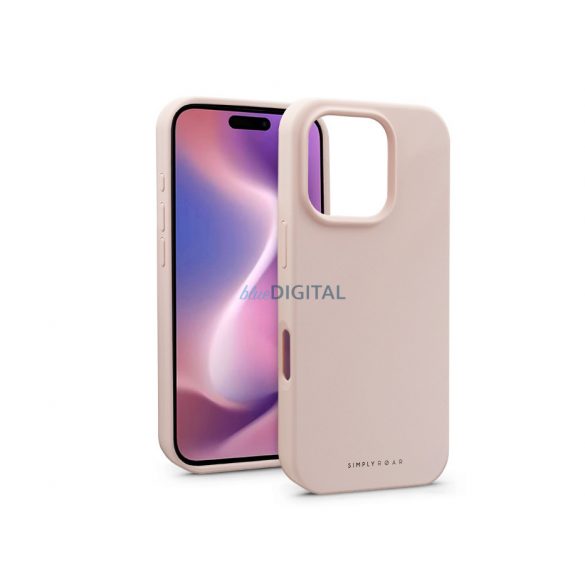 Carcasă din silicon Roar Cloud Skin - Apple iPhone 16 Pro - Roz