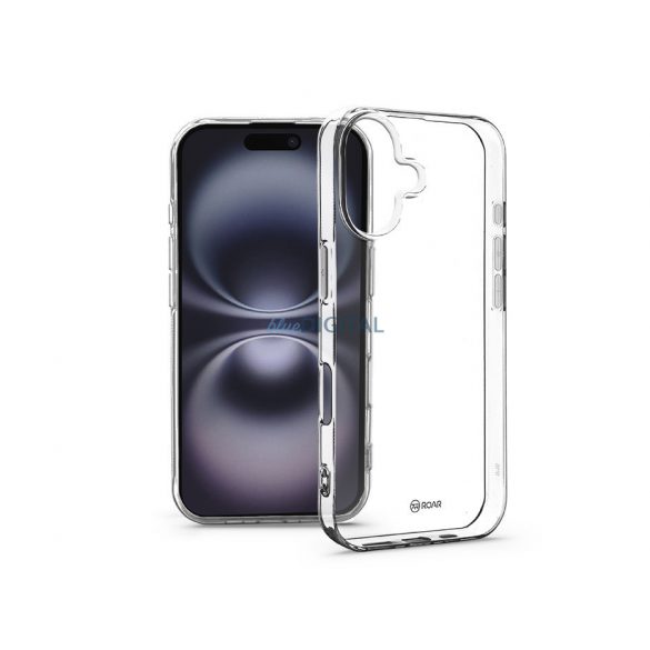 Carcasă din silicon Roar All Day Full 360 - Apple iPhone 16 - transparentă