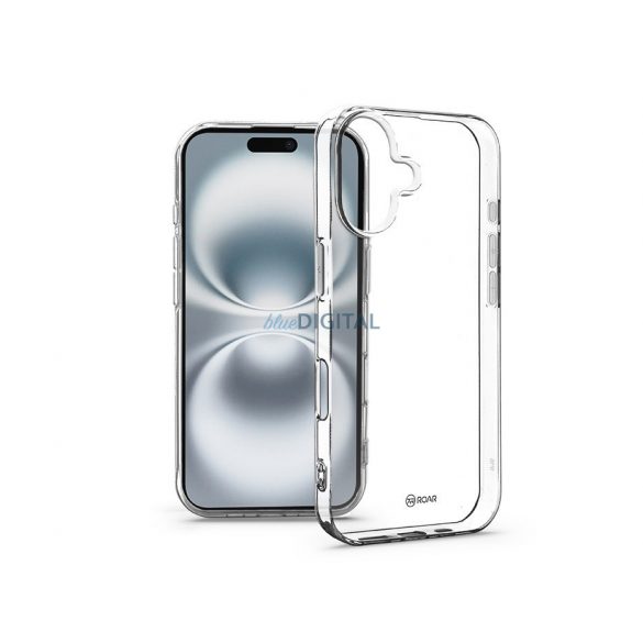 Carcasă din silicon Roar All Day Full 360 - Apple iPhone 16 Plus - transparentă