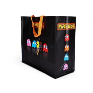 Geanta de cumparaturi Konix Pac-Man neagra